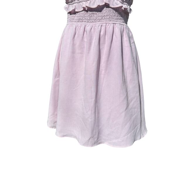 Sabo Yulia Dress Small Lilac Purple Ruffle Cottagecore Coquette Feminine NWT - Picture 6 of 16